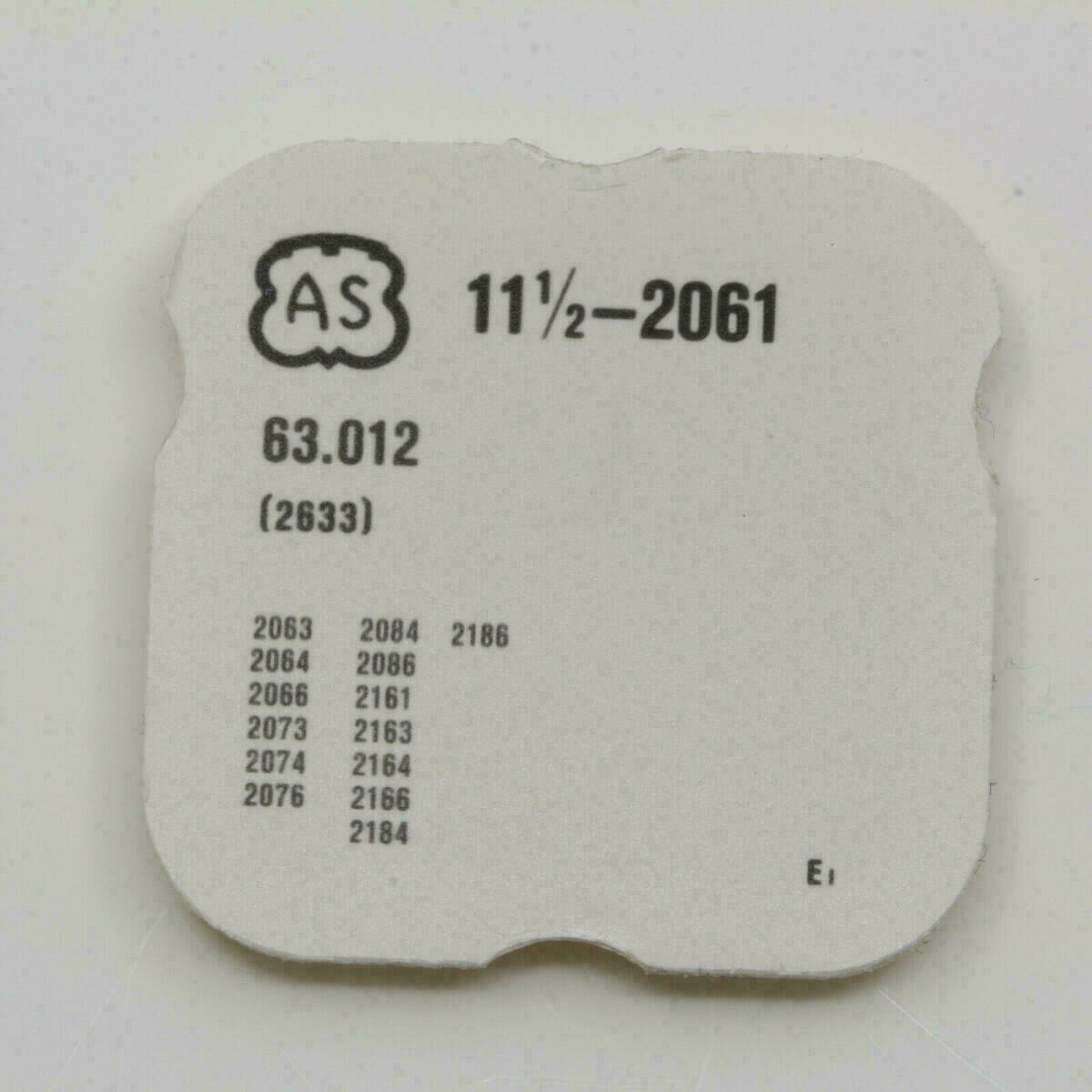 Ressort de bascule AS 2061 (déclenchement) – Part 2633 – pour AS 2066, 2076, 2186