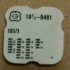 Bariletto EB 8481 181/1 per calibri Ebauches NOS