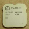 ETA 551.111 Part 4402/1 para pila, pieza de reloj