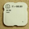 ETA 588.001 Part 4402 Battery Strap Clamp (-) – NOS