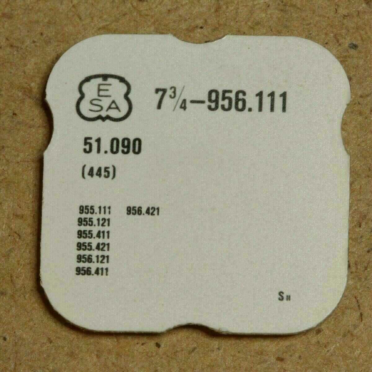 Ressort de tirette ETA 955.111 Part 445 – pour ESA / ETA 956.111, 956.421 – NOS