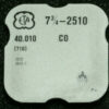 Ancre avec axe ETA 2510 Réf. 40.010 – pièce détachée