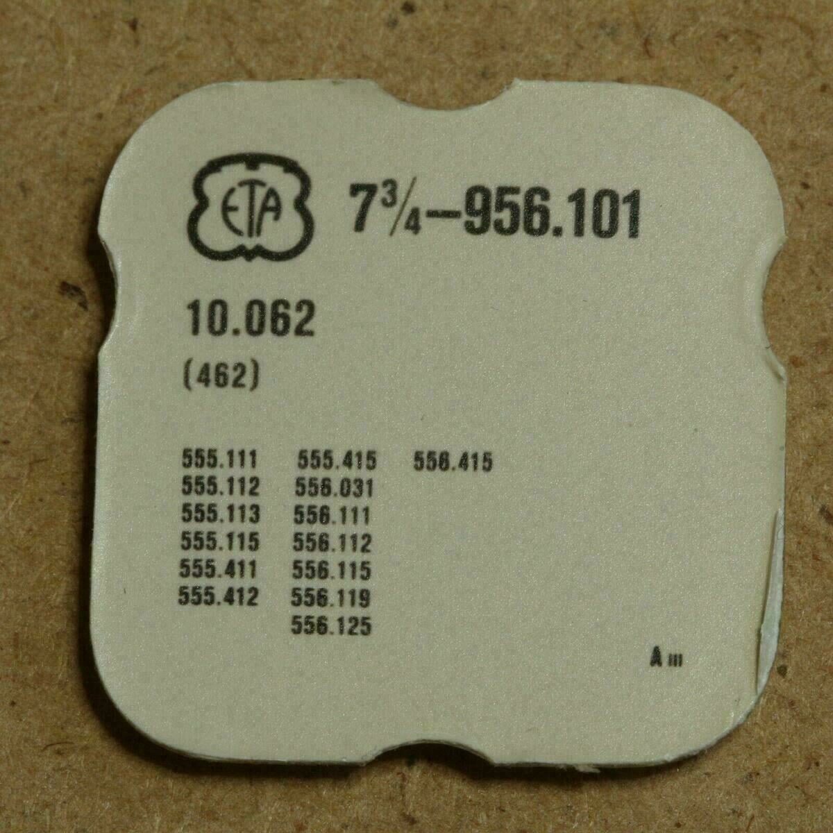 ETA 956.101 PART 462 ponte del ruotismo di minuteria, Ref. 10.062, 555.111 - 556.415 -NOS-
