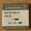 Junghans 633.00 Part 445 Stellhebelfeder – NOS