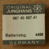 Junghans 667.40 Batteriebügel - NOS Ersatzteil