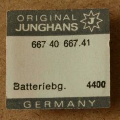 JUNGHANS 667.40 PART 4400 brida de pila, 667.41 NOS