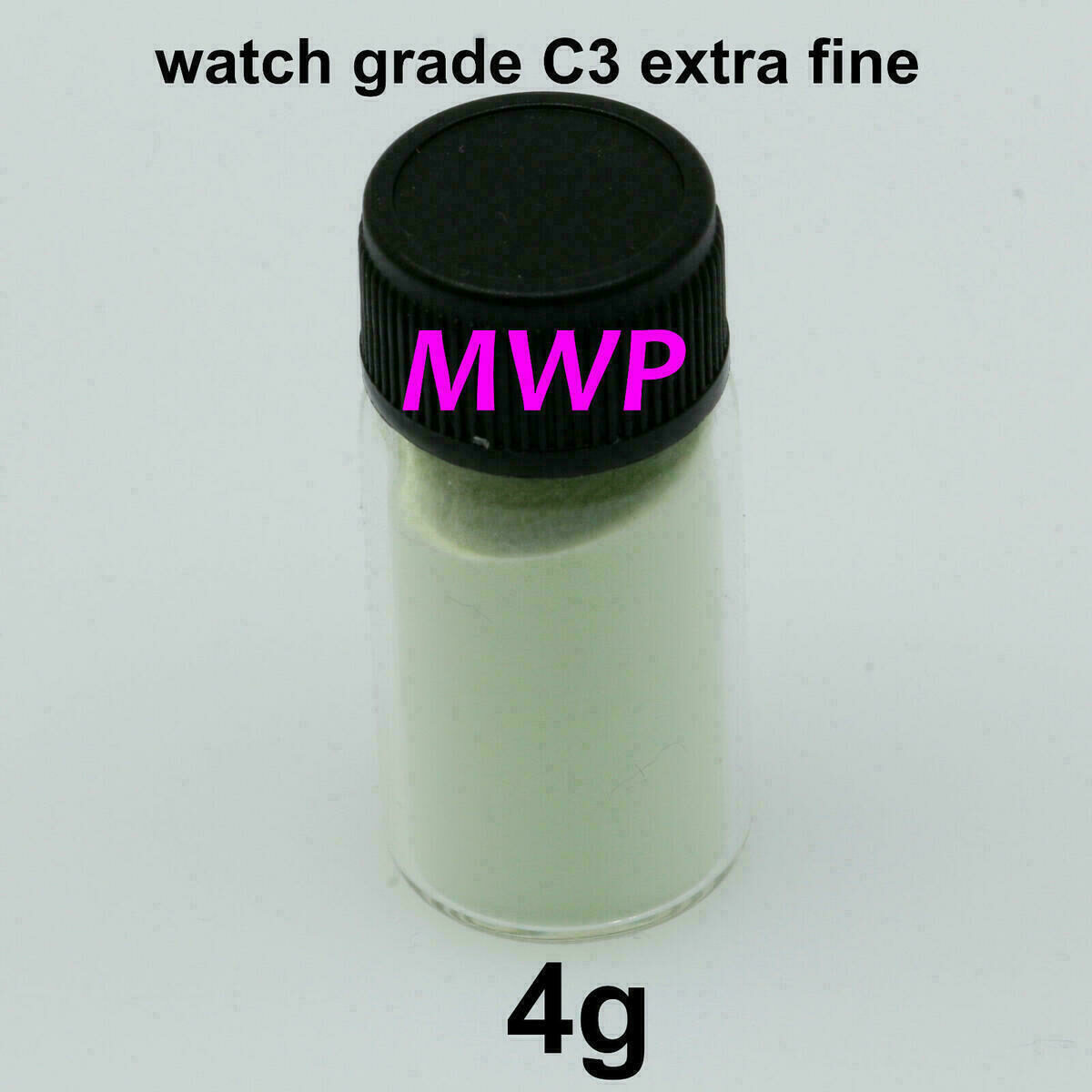 Pasta luminiscente Watch Grade C3 1g / 2g set DIY, masa luminiscente para agujas y esfera #C3