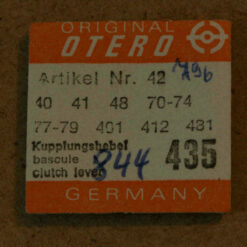 OTERO 40 PART 435 Yoke (clutch lever), Wippe  41 48 70-74 77-79 401 412 481
