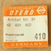 Otero 48 Kupplungsrad Part 410 – auch 481, 482