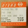 Otero 844 Ankerrad für professionelle Uhrmacher