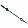 Sekundenzeiger ETA 2824-2 schwarz BGW9 Leuchtmasse, 14 mm