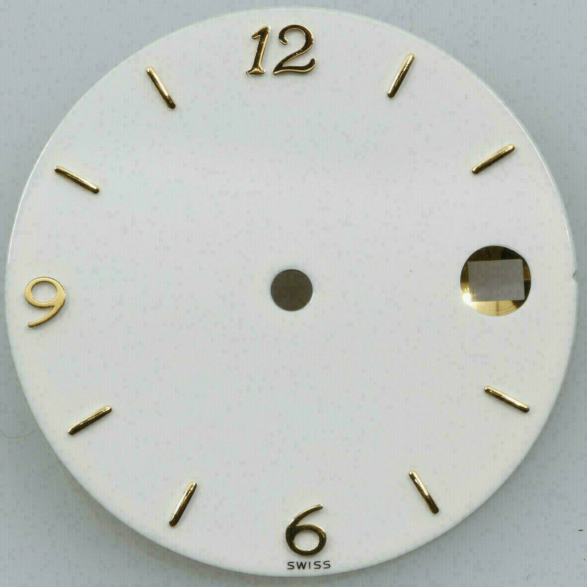 Dial for ETA 2824-2, Ø 28.55 mm, Date Window at 3H