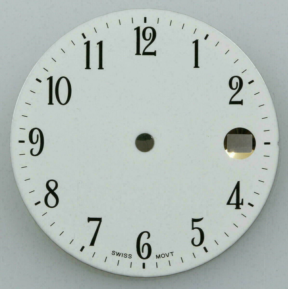 Dial for ETA 2824-2, Ø 29.0 mm, with Date Window at 3H