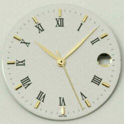 Quadrante per ETA 2892-2, ETA 2892A2; 28.30mm; nuovo, bianco WS02 – immagine 2