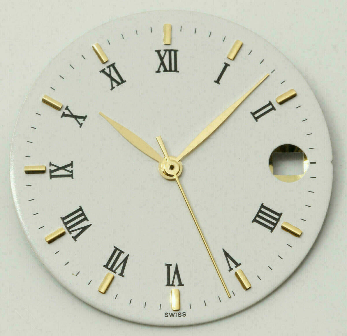 Quadrante per ETA 2892-2, ETA 2892A2; 28.30mm; nuovo, bianco WS02 – immagine 2