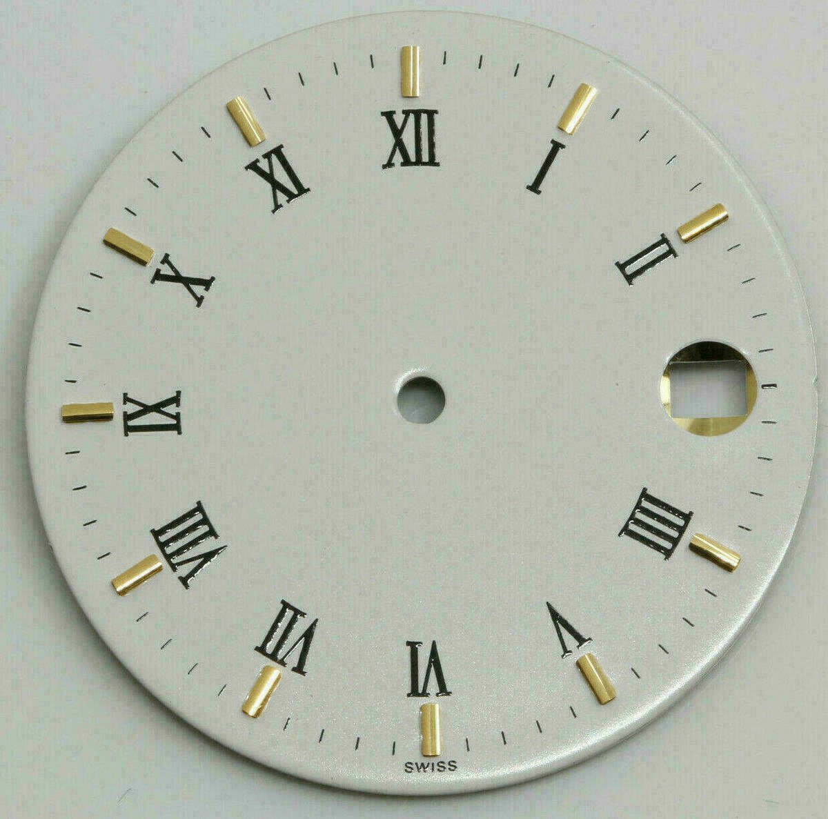 Quadrante per ETA 2892-2, ETA 2892A2; 28.30mm; nuovo, bianco WS02 – immagine 3