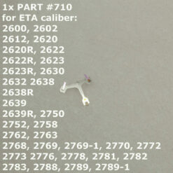 ETA 2600 - 2789 PART 710 áncora con paletas de rubí ETA 2750 2763 2781 2782 2783 2630 – imagen 2