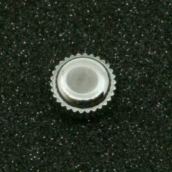 Corona de remontuar resistente al agua con junta, cromada, 4.0 a 6 mm – imagen 3