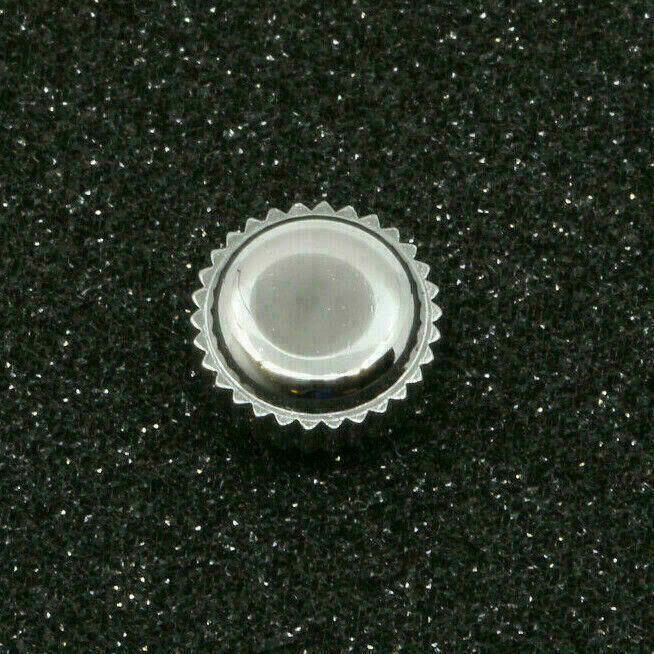 Corona de remontuar resistente al agua con junta, cromada, 4.0 a 6 mm – imagen 3