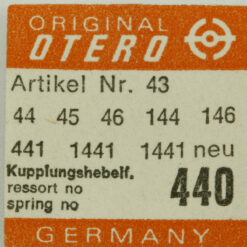 Yoke Spring for OTERO 37, 44, 56, 62, 156, 162, 262, 362, 801 – Part 440 – image 4