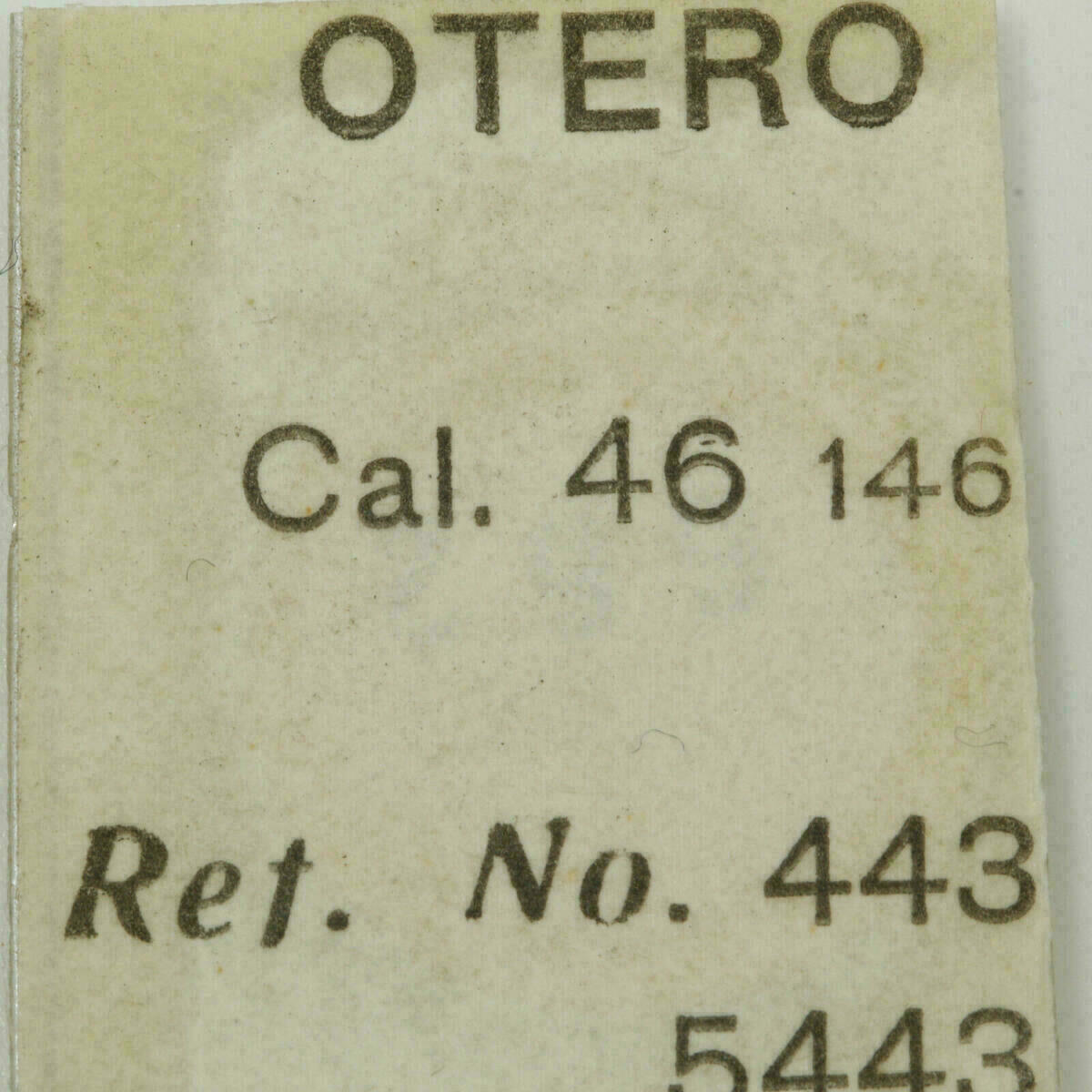 Setting Lever and Screw for OTERO 40, 44, 46, 48, 56, 846 – Part 443 and 5443 – image 10