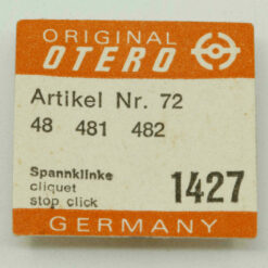 OTERO 48 PART 1427 Spannklinke, cliquet, stop click OTERO 481, OTERO 482 NOS – Bild 3
