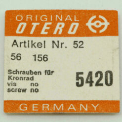 OTERO 56 Part 5420 Schrauben für Kronrad screw for OTERO 62 64 70 77 – Bild 2