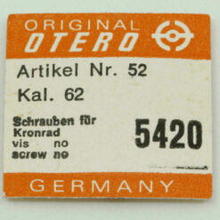 OTERO 56 Part 5420 Schrauben für Kronrad screw for OTERO 62 64 70 77 – Bild 4