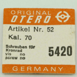 OTERO 56 Part 5420 Schrauben für Kronrad screw for OTERO 62 64 70 77 – Bild 8
