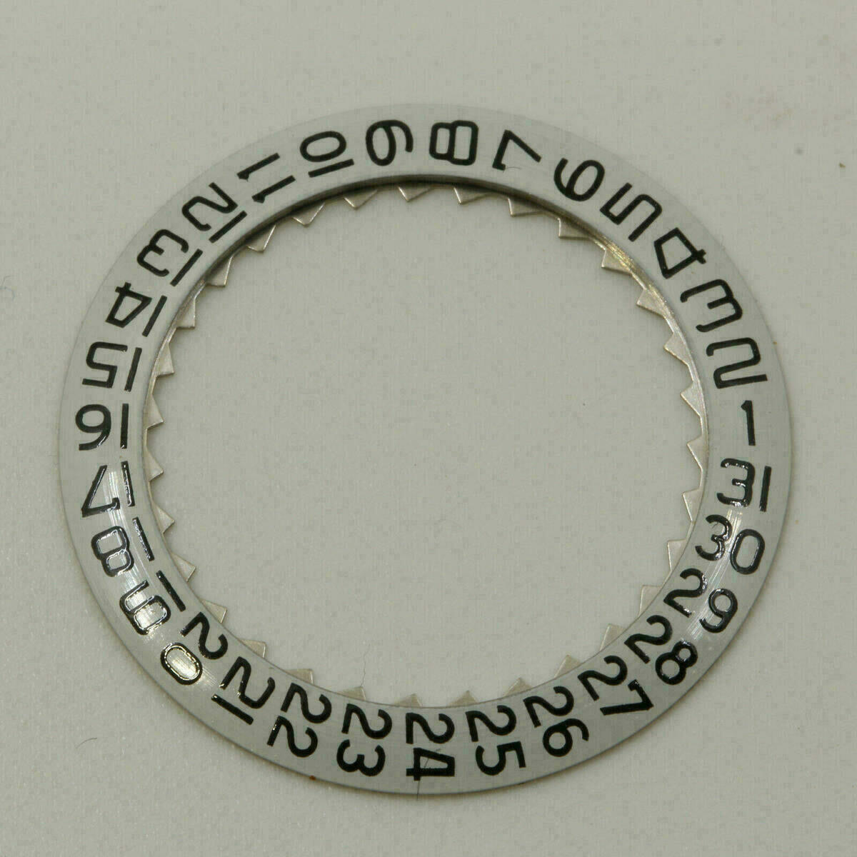 PUW 565 PART 2557 Datumscheibe Datumanzeiger Date Dial Disc PUW 1565 3H NOS #1 – Bild 7