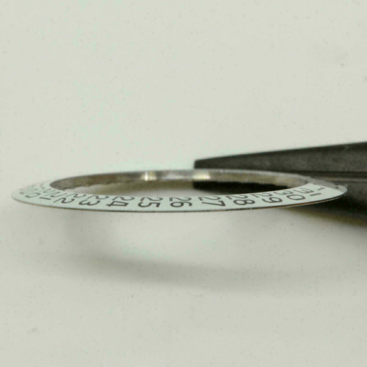 PUW 565 PART 2557 Datumscheibe Datumanzeiger Date Dial Disc PUW 1565 3H NOS #1 – Bild 9