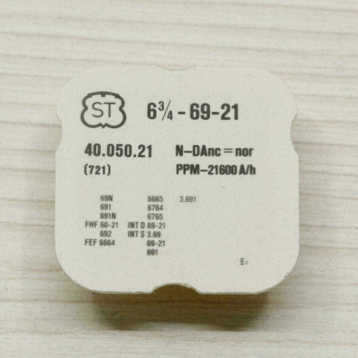 ST 69-21 Part 721 volante completo FHF 60-21 ST 69N 691 691N FEF 6664 NOS – imagen 3