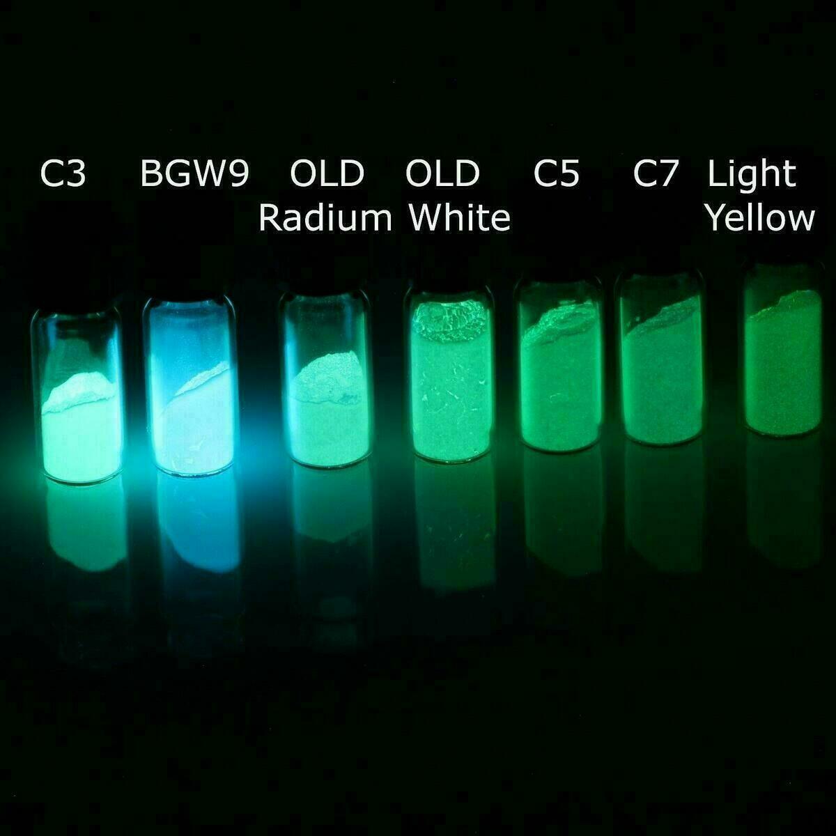 Swiss SuperLuminova BGW9 Grade A, 1 g – Luminous Powder, Blue Glow – image 5
