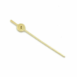Sekundenzeiger / Second hand Ø 0,19 GOLD 9mm NOS OMEGA 260 261 265 Otero 40 48 – Bild 3