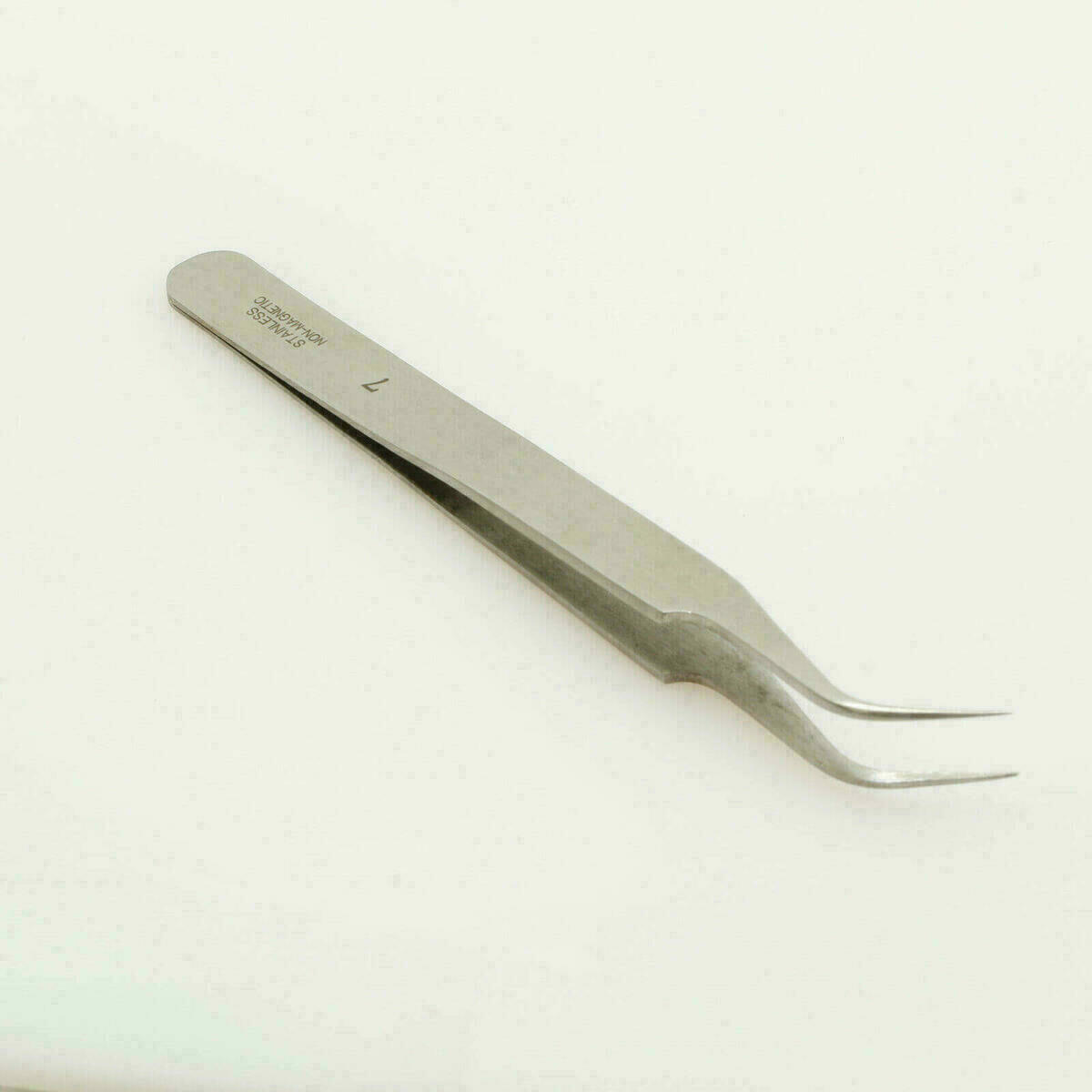 Uhrmacher Pinzetten Set 5 teilig Pinzettensatz Edelstahl Tweezers – Bild 11