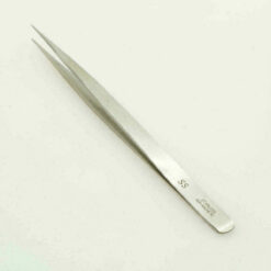Uhrmacher Pinzetten Set 5 teilig Pinzettensatz Edelstahl Tweezers – Bild 4