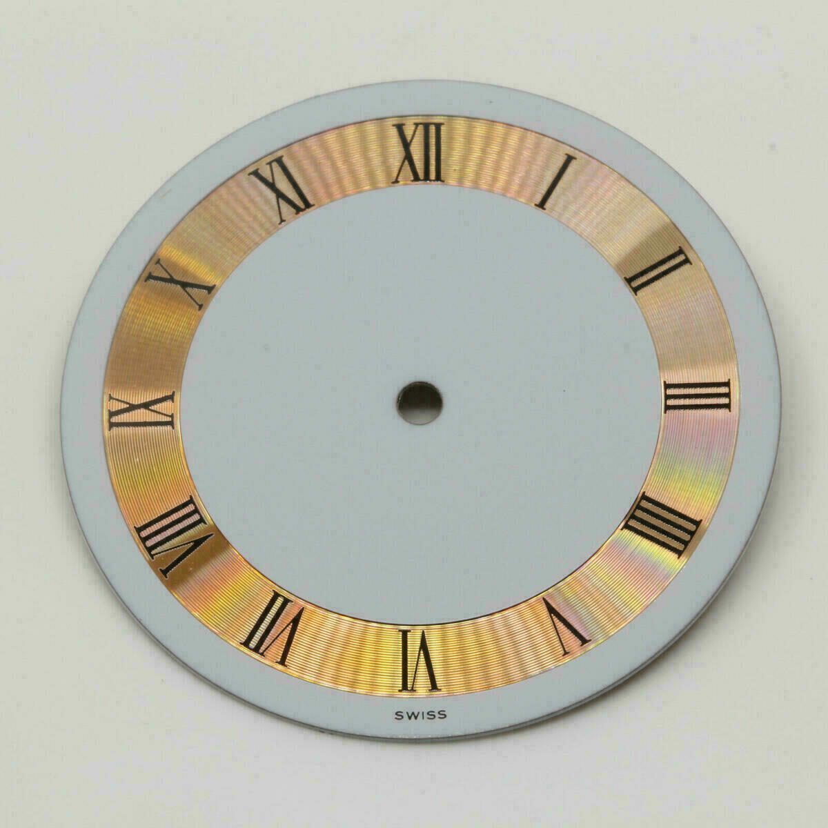 Zifferblatt für Quarzwerke 27.80mm - SWISS - ohne Marke - NOS – Bild 2