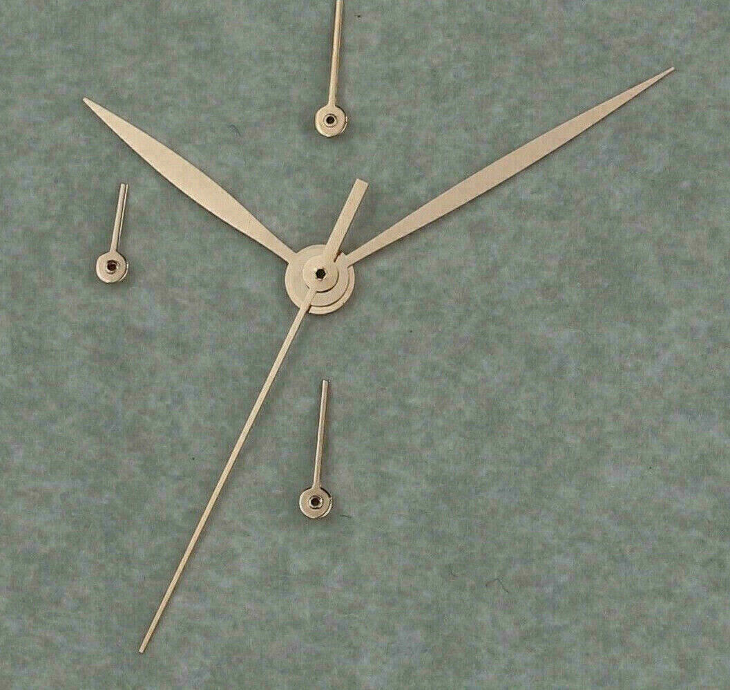 Set di lancette per ETA Valjoux 7750 argento, oro, oro rosa NUOVO – immagine 2