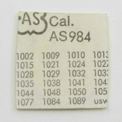 AS 984 PART 445, Stellhebelfeder, setting lever spring AS 1002, AS 1114 - NOS -