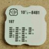 Nocciolo EB 8481 197 con rocchetto, ricambi