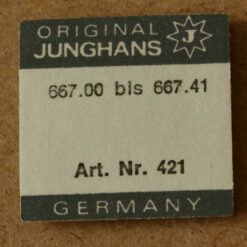 JUNGHANS 667.00 PART 421 Kronrad, crown wheel, 667.00 - 667.41 NOS
