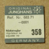Junghans 683.71 Part 358 regulador de raqueta – NOS
