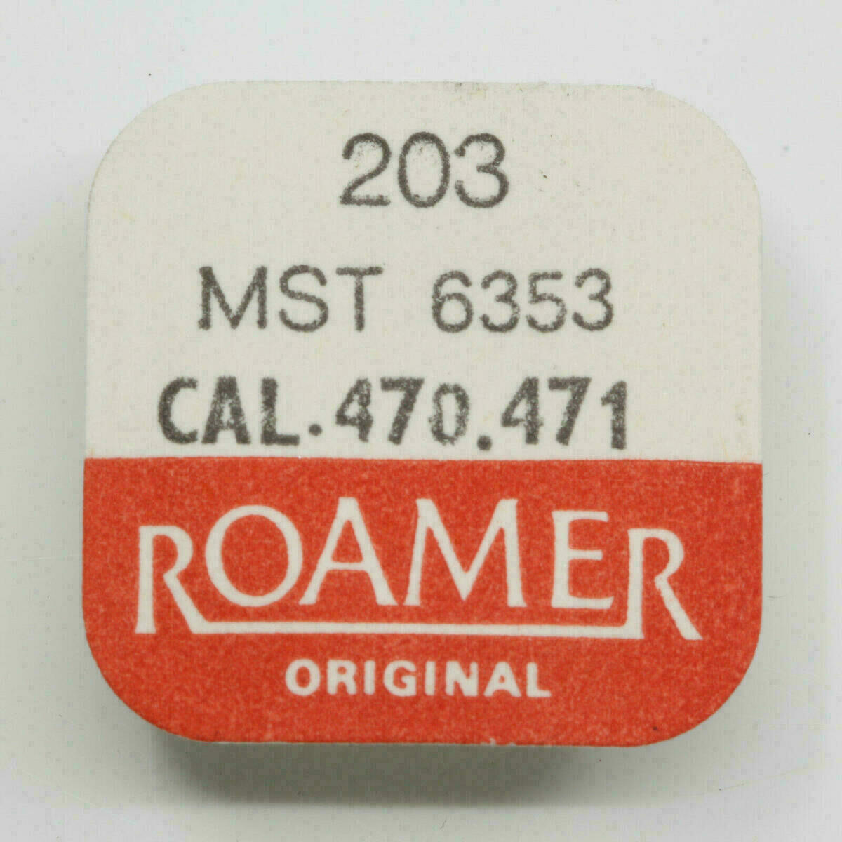 MST Roamer 470 471 Part 203, rueda intermedia con piñón