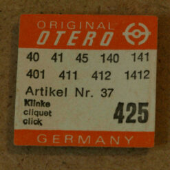 OTERO 40 PART 425 Sperrkegel ( klinke ), click, 41 45 140 141 401 411 412 1412
