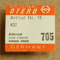OTERO 437 PART 705, Ankerrad, escape wheel, OTTO / EPPLE - NOS -
