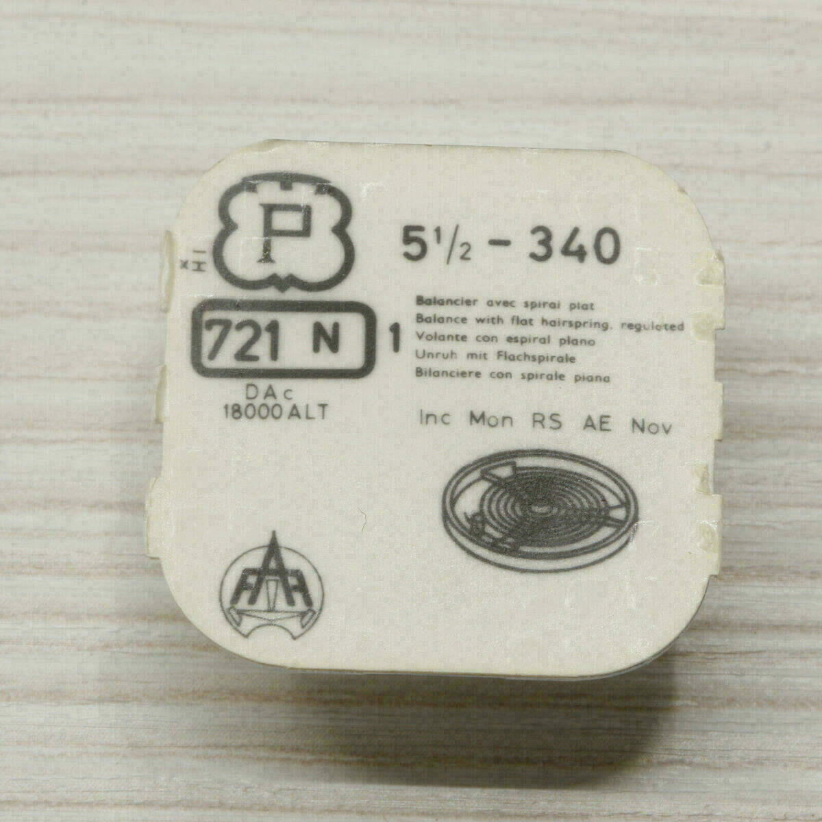 PESEUX 340 Part 721 bilanciere completo
