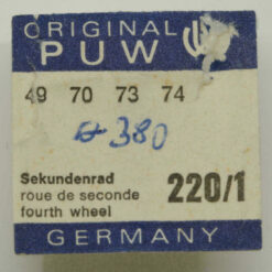 PUW 49 PART 220, Sekundenrad, Fourth wheel, PUW 70, PUW 73, PUW 74 NOS