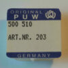 PUW 500 Zwischenrad Part 203 für Kaliber 510