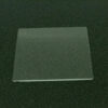 Flat Rectangular Clock Glass 135.75 mm