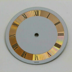 Zifferblatt für Quarzwerke 27.80mm - SWISS - ohne Marke - NOS